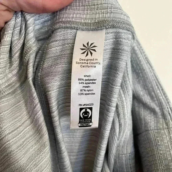 Athleta High Rise Jacquard Chaturanga Tight Leggings - Picture 5 of 10